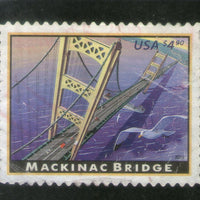 USA 2010 Mackinac Bridge $4.90 Used Stamp # 945
