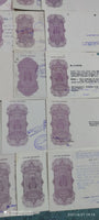 India Fiscal 37 Diff. Hundi up to Rs 10 Inc. Diff Types WMKS & States Issues Used # 9572