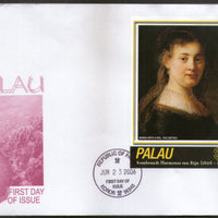 Palau 2006 Paintings by Rembrandt Art Sc 859 M/s FDC # 9466