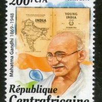 Central African Republic 2019 Mahatma Gandhi of India 150th Birth Anniversary 1v MNH # 9476A