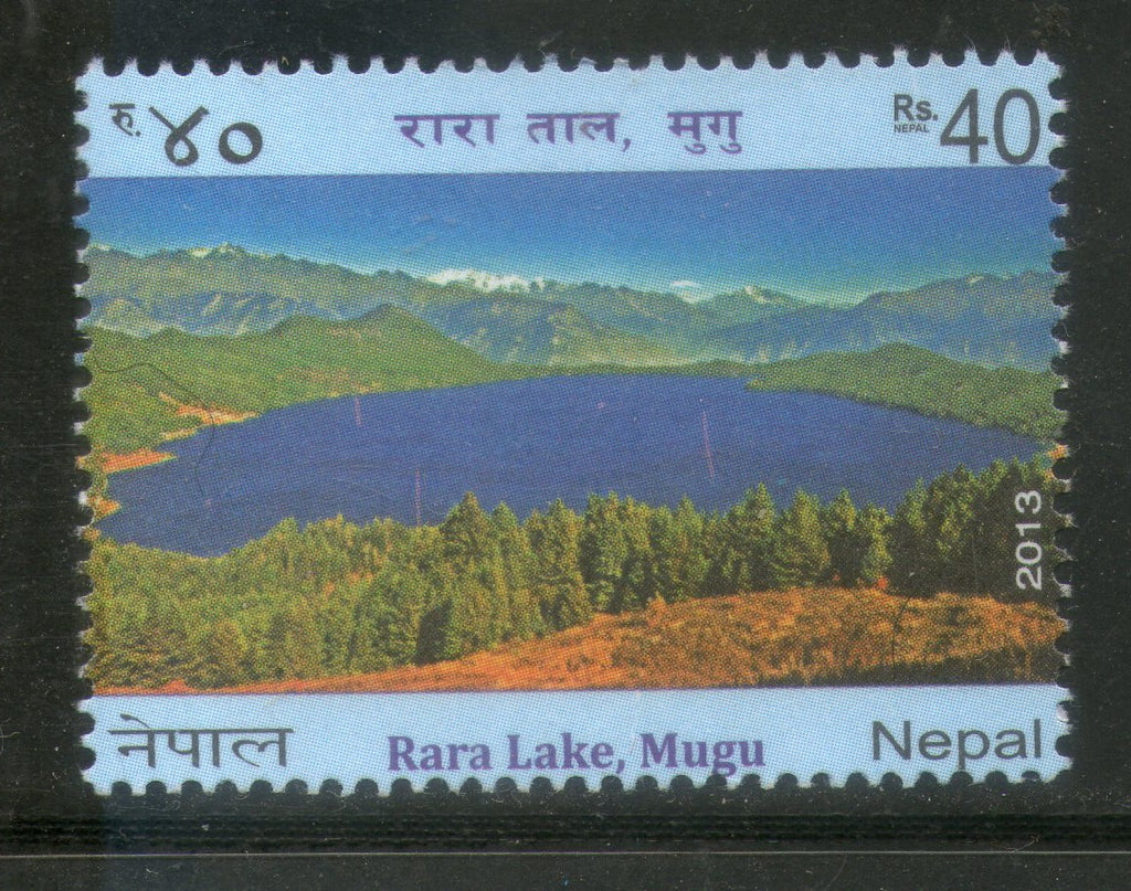 Nepal 2013 Visit Nepal Tourism Rara Lake Mugu Nature Environment MNH # 0094 - Phil India Stamps