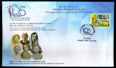 India 2021 YWCA Empowerment of Women & Girls Special Cover # 9585