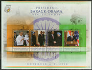 Grenada Grenadines 2011 Manmohan Singh Obama Visit India Sikhism M/s Sc 2774 MNH # 9604