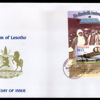 Lesotho 2004 Powered Flight Aviation Transport Sc 1335 M/s on FDC # 9629