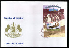 Lesotho 2004 Powered Flight Aviation Transport Sc 1335 M/s on FDC # 9629