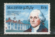 Maldives 1990 George Washington Mount Vernon Sc 1377 MNH # 966
