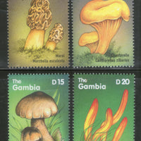 Gambia 2000 Mushroom Fungi Tree Plant Flora Sc 2237-40 MNH # 968