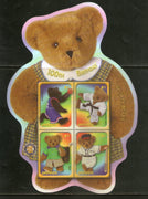 Grenada 2002 Teddy Bear Centenary Sporty Bear Odd Shaped M/s Sc 3273 MNH # 9708
