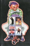 Grenada Grenadines 2003 Circus Performers Clowns Odd Shaped M/s Sc 2472 MNH # 9710