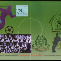 India 2010 First Calcutta Football League Winning Sport Special Cover # 9716