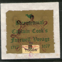 Tonga 1977 85s Bi-Centennial of Cook's Voyage Sc CO125 Odd Shaped Stamp FD Canc # 982