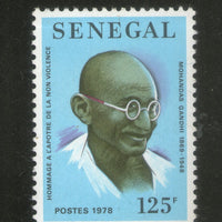 Senegal 1978 Mahatma Gandhi of India Non-Violence Sc 487 MNH # 992