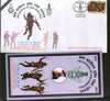 India 2015 Battalion 3rd Gorkha Rifles Coat of Arms Military APO Cover # 182 - Phil India Stamps