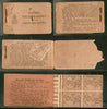 India 1922 KG V 1An x 16 Stamps Re.1 Stapled Match Book Type Booklet Phila-B14 RARE # 1354