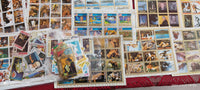 UAE 2000 Diff. Cancelled Stamps on Painting Birds Animals Space Scout Butterfly Locomotive Transport