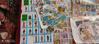 UAE 2000 Diff. Cancelled Stamps on Painting Birds Animals Space Scout Butterfly Locomotive Transport