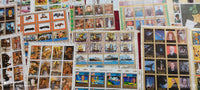 UAE 2000 Diff. Cancelled Stamps on Painting Birds Animals Space Scout Butterfly Locomotive Transport