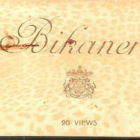 India Bikaner State 20 Diff Vintage View Cards Booklet