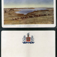India Bhavnagar State The Gavarishankar Lake Vintage View Picture Post Card # 10