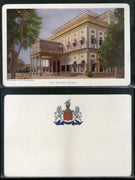 India Bhavnagar State The Motibag Palace Architecture Vintage View Picture Post Card # 11