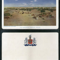 India Bhavnagar State The Paddocks Ground Horses Animal Vintage View Picture Post Card # 13