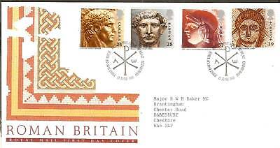 Great Britain 1993 Roman Britain History Mythology FDC