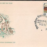 India 1977 World Environment Day Phila-722 FDC