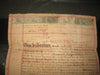 British India Fiscal KEd Rs. 500x2+200+100+50 Special Adhesive Revenue Stamp on Document