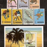 Grenada 1975 7th Pan American Games 7V Used Set+ M/s