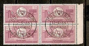 India 1965 15p ITU Centenary SG500 BLK/4 FD Cancelled