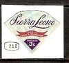 Sierra Leone 3c Odd Shaped Diamond Die Cut Self Adhesive Jems & Jewellery MNH