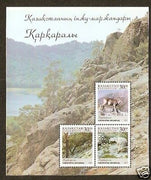 Kazakhstan 1997 Nature Park Wild Flower Mountain M/s