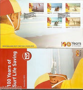 New Zealand 2010 100 Yrs of Volunteers Surf Life Sa FDC