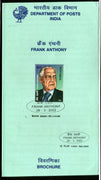 India 2003 Frank Anthony Phila-1959 Cancelled Folder