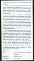 India 2015 Engineers India Limited Industry Machine Oil Refinery Cancelled Folder