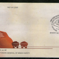 India 2002 Mines Safety, Dhanbad Phila-1889 FDC