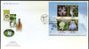 India 2013 Wild Flowers of India Lily Sunflowers Poppy Set of 3 M/s on FDCs