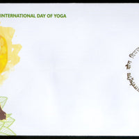India 2015 International Day of Yoga Health Fitness Phila 2990 FDC