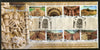 India 2017 Step Wells Ancient Baori Architecture 16v Se-Tenant FDCs