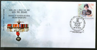 India 2019 Air Force Marshal Arjan Singh DFC Sikhism Medal FDC