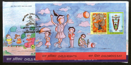 India 2019 Child Rights Children's Day Painting M/s FDC