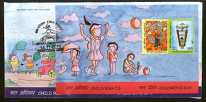 India 2019 Child Rights Children's Day Painting M/s FDC