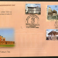 India 2020 UNESCO World Heritage Site III Cultural Architecture 5v FDC