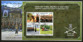 India 2022 Permanent Commission To Women Officers In Indian Army Military M/s on FDC