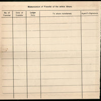 India Arkay Chemicals Limited Share Certificate # FA-10 - Phil India Stamps