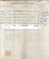 India 1945's McLeod & Company Ltd. Share Certificate + Revenue Stamp # FB15