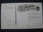 India 1970's Shri Arbuda Mills Limited Pictorial Share Certificate # FB02 - Phil India Stamps