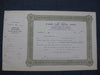 India Q' Marri Cars Private Ltd. Blank Share Certificate # FB5