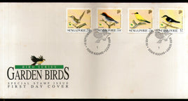 Singapour 1991 Jardin Oiseaux Animaux Faune Sc 605-8 FDC # F207