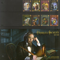 Jersey 2020 Charles Dickens Famous Author Novelist 8v Presentation Pack MNH # 210